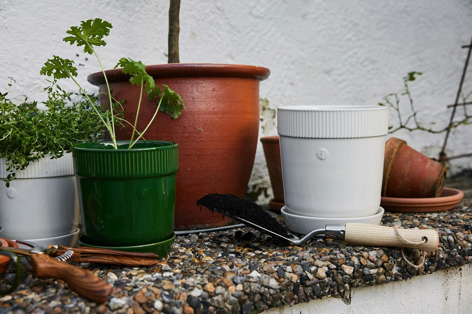 Sagaform Elise Pot 19 Cm, White - Image 2