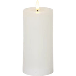 Star Trading Flamme Flow Pillar Candle LED White, 175 Mm