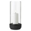Stelton Hurricane Candle Holder S, Stoneware/Glass
