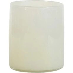 Lyric Candle Holder L, Linen